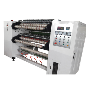 plakband snijmachine manuell, taiwan tape snijmachine, BOPP tape snijmachine rewinder - Product Image 2