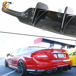 Cho 11-14 <span class=keywords><strong>W204</strong></span> <span class=keywords><strong>C63</strong></span> AMG BIG SHARK FIN <span class=keywords><strong>CARBON</strong></span> <span class=keywords><strong>FIBER</strong></span> Cản Sau Khuếch Tán - Product Image 4