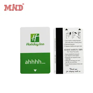 Energy Saving hotel door key magnetic swipe card