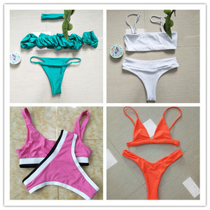 Traje de baño de marca privada OEM <span class=keywords><strong>Bikini</strong></span> de última moda hecho a medida, <span class=keywords><strong>Bikini</strong></span> sexy, traje de baño de una pieza - Product Image 2