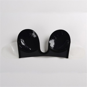 <span class=keywords><strong>Soutien</strong></span>-<span class=keywords><strong>gorge</strong></span> invisible <span class=keywords><strong>sans</strong></span> couture de style U profond noir et <span class=keywords><strong>chair</strong></span> avec bonnets push-up Culotte hipster respirante à imprimé sexy - Product Image 6