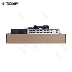 Todaair 24 יציאות ethernet poe 48 v עבור מכשיר חיצוני cpe