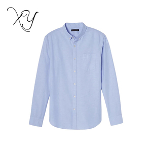 <span class=keywords><strong>2018</strong></span> vente chaude hommes <span class=keywords><strong>polo</strong></span> chemise à manches longues oxford shirt personnalisé logo design pour homme - Product Image 4