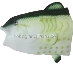 pvc giant simulation toy fish for game machine