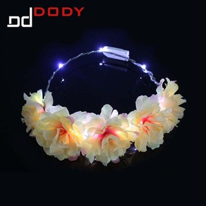 Đồ Dùng Tiệc Bán Chạy Nhất Vòng Hoa Lấp Lánh Đèn LED Vương Miện Hoa Đám Cưới - Product Image 5