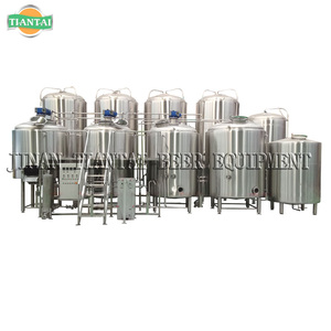 Tiantai 2500L Craft Four Vessel Bright Lager Beer Produce Costo de planta - Product Image 2