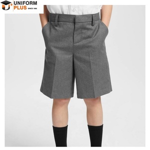 High <strong>School</strong> Girls <strong>Grey</strong> <strong>School</strong> Uniform Pants <strong>Shorts</strong> - Product Image 2
