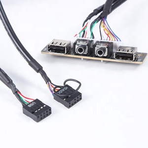 Hot Selling USB2.0/USB3.0/USB3.1 Jongeren Diy Pcb Board Maatwerk Input Output Extension Board Kabel Pc Voorpaneel kabel - Product Image 1