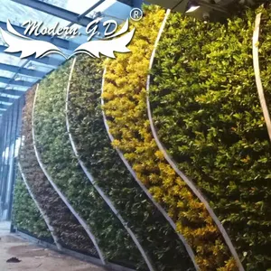 Groothandel wandmontage planter outdoor-Tuin Leveranciers Groen Indoor Outdoor Self Watering Verticale Living Wandmontage Planter Bloempot In Bulk