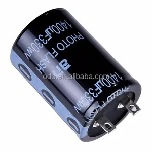 capacitors 330v 1400uf flash light component electronic capacitor