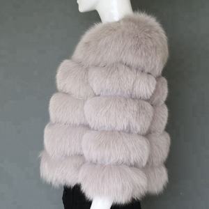 Cappotto di <span class=keywords><strong>pelliccia</strong></span> di volpe reale di alta qualità cappotto di <span class=keywords><strong>pelliccia</strong></span> di moda da donna giacche di moda in <span class=keywords><strong>pelliccia</strong></span> da donna - Product Image 5