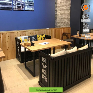 शिपिंग कंटेनर के साथ फर्नीचर रेस्टोरेंट सोफे तकिया - Product Image 1