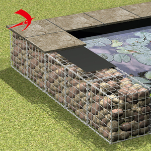 <strong>Gabion</strong> Baskets Galvanized Iron Wire Welded Cutting <strong>PVC</strong> Coated <strong>Gabions</strong> - Product Image 2