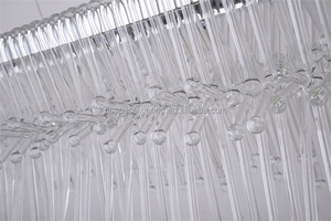 الأوروبية الكنيسة الحديثة المعيشة الدرج الفن الإنارة Led داخلي نجفة مضيئة جذابة المتحذلق الزجاج قلادة ضوء - Product Image 6