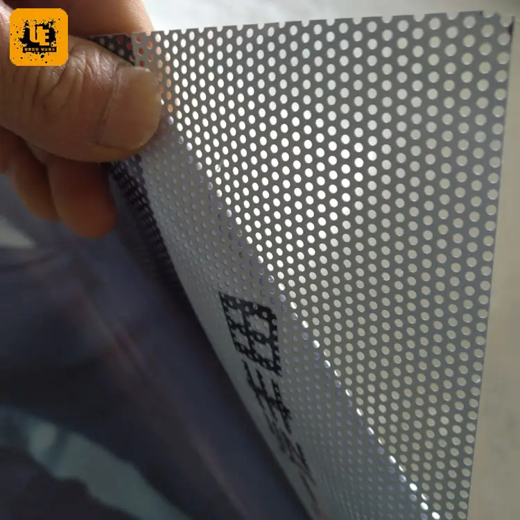 high quality pvc self adhesive vinyl perforated window film