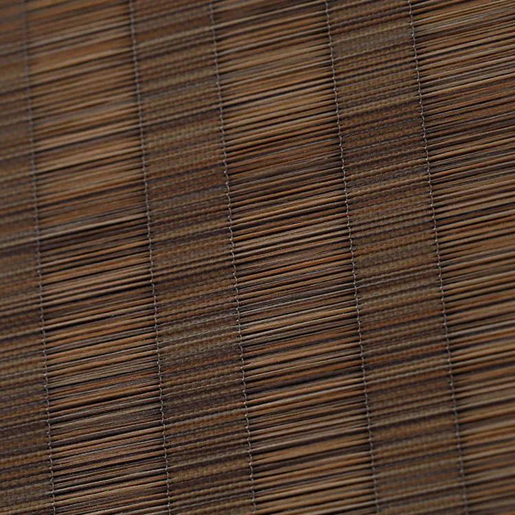 Nuevo estilo de patrón de madera de tonos eléctricos de bambú persianas