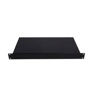 OEM Personnalisé 19 Pouces 1U 1.5U 2U 2.5U 3U 3.5U 4U Rack Feuille Métal Serveur Châssis Dissipateur de chaleur Enceinte Ordinateur De Bureau Cas