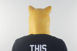 Nuevo diseño animal espeluznante de perro forma de látex para el partido de cosplay - Product Image 3