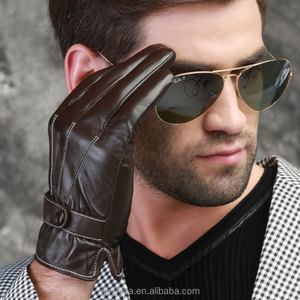 All'ingrosso guanti invernali in pelle da uomo <span class=keywords><strong>Driver</strong></span> con Touchscreen - Product Image 6