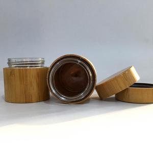 Trẻ Em Bằng Chứng Tre Nắp Đặt Cho Lọ Thủy Tinh Bằng Gỗ Veneer Gia Vị Lọ Với Hình Dạng Xi Lanh Cho Mỹ Phẩm Bao Bì Chai Lưu Trữ - Product Image 3