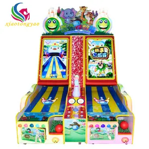 Máquina de juego de bolos de cricket de vídeo arcade de tiro interior de parque de atracciones de la mejor calidad de alto rendimiento