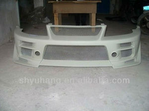 Body Kit Bumper Depan Fiber Glass FRP untuk Evolution <span class=keywords><strong>EVO</strong></span> 5 <span class=keywords><strong>EVO</strong></span> 6 D1 - Product Image 2