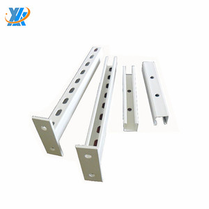 Galvanized Strut Steel Supporting System Metal Electrical Slotted Galvanized Strut Steel Gi C Iron Channel Rail