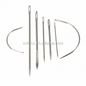 7 aiguilles à coudre <span class=keywords><strong>pour</strong></span> réparation manuelle, outil de réparation, aiguilles à coudre <span class=keywords><strong>pour</strong></span> <span class=keywords><strong>cuir</strong></span>, <span class=keywords><strong>aiguille</strong></span> à coudre incurvée - Product Image 2
