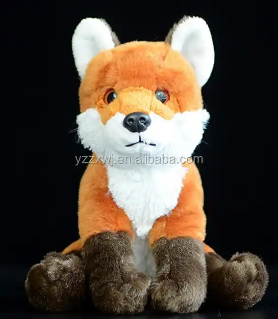 free sample plush fox toys custom