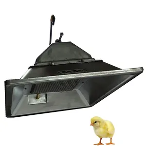 Pemanas Gas Sistem Pemanas Inframerah Brooder untuk Mesin Pembiakan Anak Ayam THD2606-1