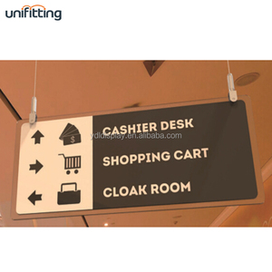 Bộ sưu tập hình ảnh lớn/biển quảng cáo/Sơn/Thủy tinh/Acrylic Bảng hiển thị Kit Trần gắn treo hệ thống dây đĩa nhôm - Product Image 5