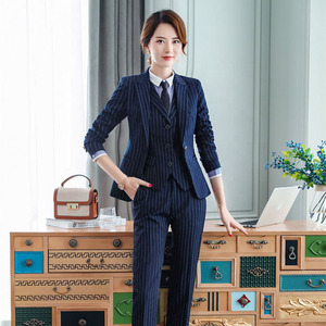 Business Office Stripe <strong>Women</strong> <strong>Suit</strong> Slim Fit <strong>Tweed</strong> <strong>Suit</strong> <strong>Women</strong> New 3 Piece <strong>Women</strong> <strong>Suit</strong> - Product Image 4