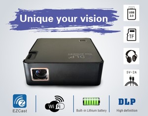 <span class=keywords><strong>P2</strong></span> Мини пико-проектор Ultramini портативный проектор для смартфонов Multi-экран проектора