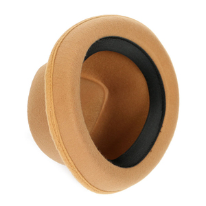 Chapeaux personnalisés colorés à motif unique 100% polyester <span class=keywords><strong>Fedora</strong></span> pour hommes - Product Image 6
