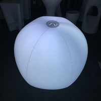 Impression personnalisée interactif ballon PVC foule LED personnalisé ballon de plage
