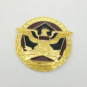 Flying Eagle Metal Shield 그릴 엠 블 럼 Personalized 재 장비 차 Logo 3D Shield Badge