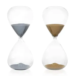 Home Decoration Unilever Product Glass 120 Minute Sand Timer Big Hourglass Sale