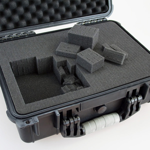 GD5018 Hard Plastic Equipment <strong>Tool</strong> case <strong>Waterproof</strong> Portable Carrying <strong>Box</strong> with Pre-cut Foam - Product Image 5