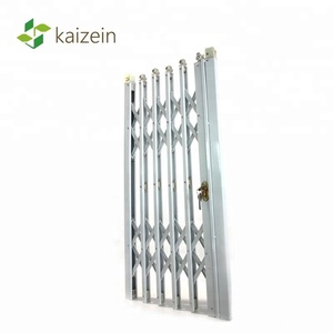 Barres de sécurité en acier galvanisé, fer forgé, double battant, grille <span class=keywords><strong>coulissante</strong></span> pour <span class=keywords><strong>porte</strong></span> - Product Image 6