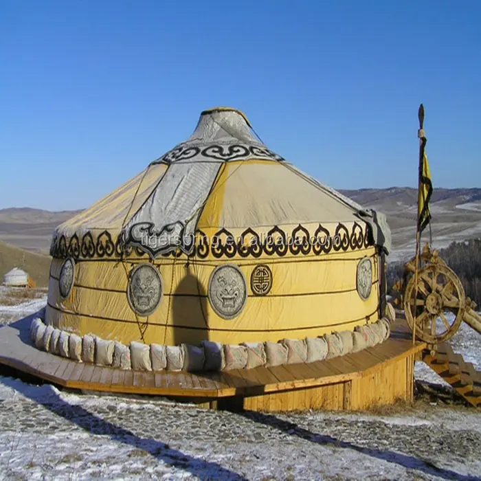 Ветрозащитные деревянные палатки монгольская юрта