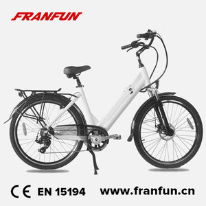 700C e bicicleta batería de la moda en el diseño del marco 7 velocidad <span class=keywords><strong>señora</strong></span> ciudad e bicicletas bicicleta eléctrica - Product Image 1