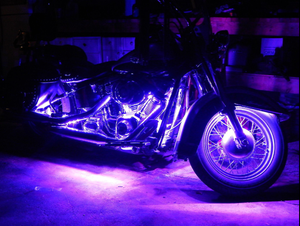 6 pcs dimmable <span class=keywords><strong>led</strong></span> bande <span class=keywords><strong>moto</strong></span> <span class=keywords><strong>neon</strong></span> light kit avec DEUX télécommande - Product Image 5