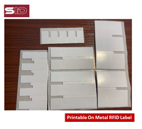 UHF RFID sur étiquette en métal Sliverline Tag imprimable pour la gestion des actifs