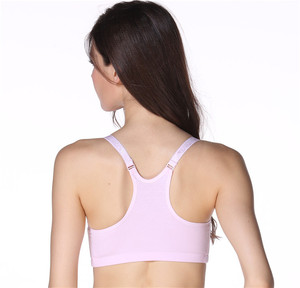 Le Donne incinte Maglia Tipo <span class=keywords><strong>Apertura</strong></span> Frontale Quattro Pulsanti Reggiseno Allattamento Maternità Wireless Reggiseno - Product Image 2