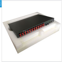 Interruptor de PoF gestionado de fibra óptica de plástico