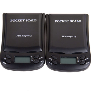 0.1G/500G Furi Fem Ce Pocket Sieraden Digitale Pocket Schaal - Product Image 2