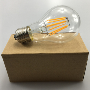 A60 Antique LED E26 E27 Rétro Lampes 110 V 220 V 2 W 4 W 6 W LED Filament <span class=keywords><strong>Ampoule</strong></span> Clair/Ambre En Verre LED Edison Ampoules - Product Image 6