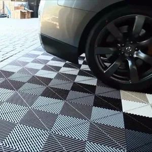 Waterdichte Antislip Interlock Rubber Vloermatten Voor Garage