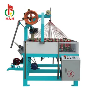 Henghui Hot selling 72-spindle fiberglass PET sleeve braiding machine for making sleeve of high quality