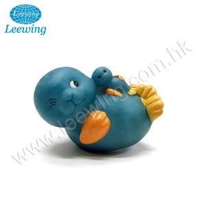 Juguete de Vinilo de PVC, Artículo de Venta Caliente, Fabricante de Juguetes, Logotipo Impreso, Lindo León Marino Flotante, Juguete Acuático para Niños - Product Image 1